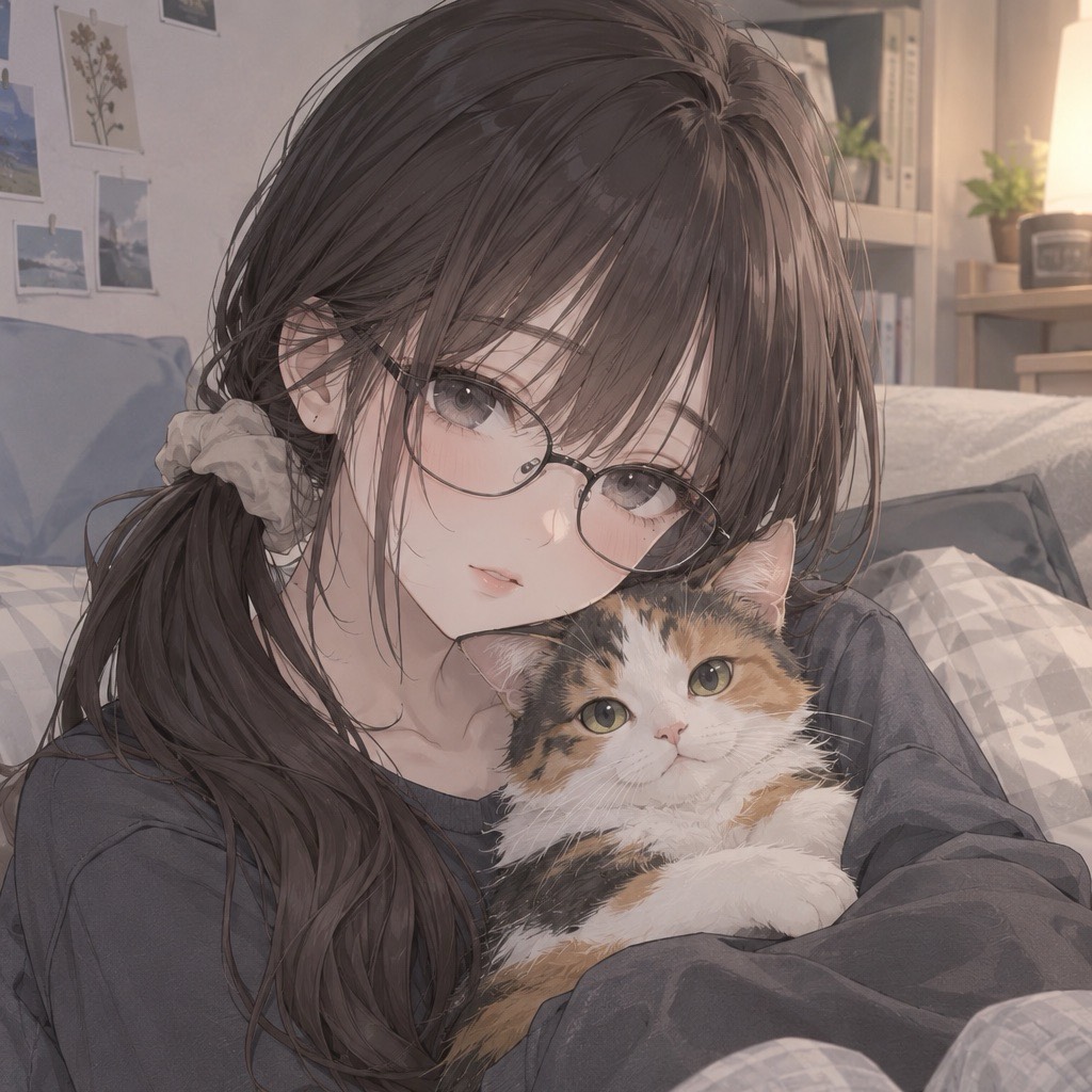 はぴ主ஐฅ猫と一緒𓃠⸝⸝꙳