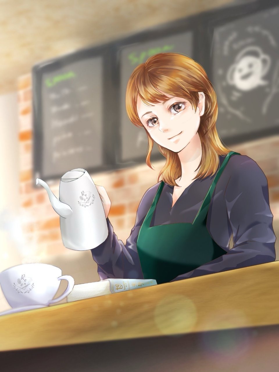 漣*°