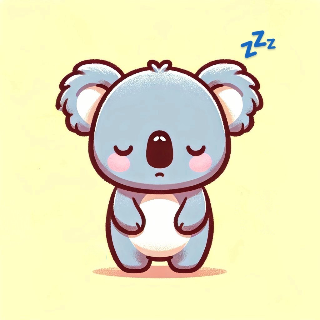 コアラ…Zzz