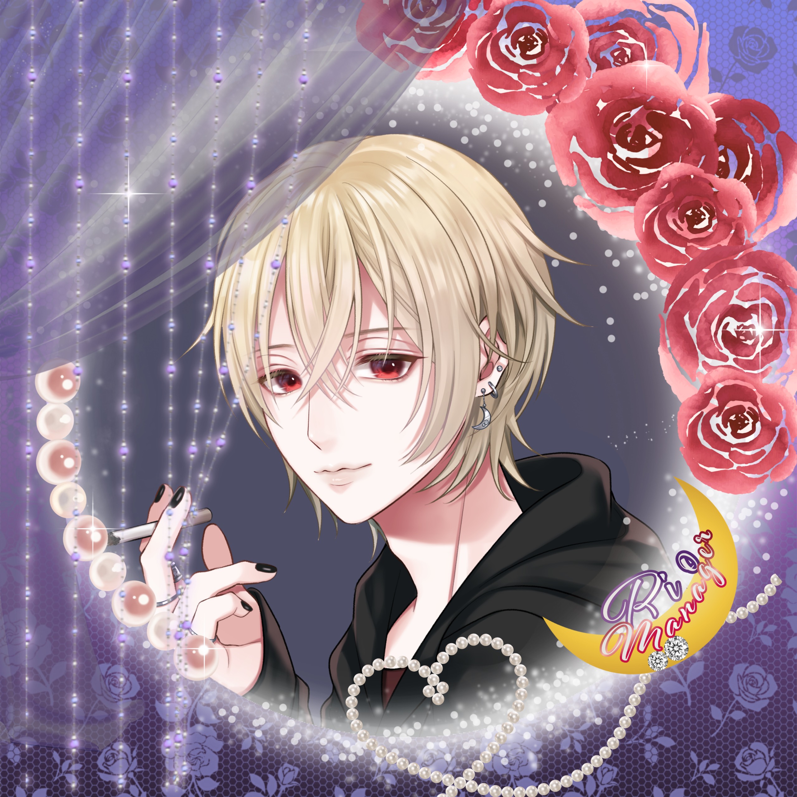 ☽︎︎*·̩͙☩ 月はRioの旦那