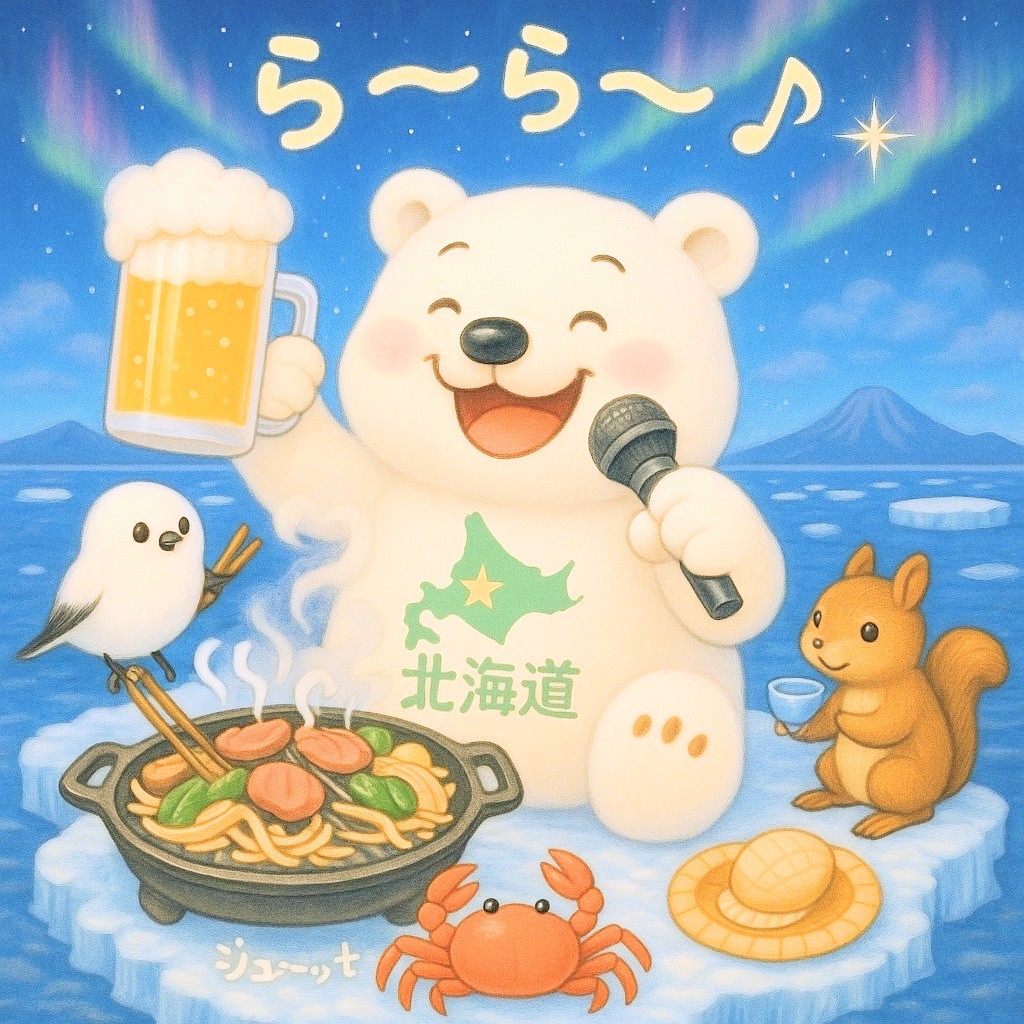 🧊🐻流氷の熊(りゅうひょうのくま)