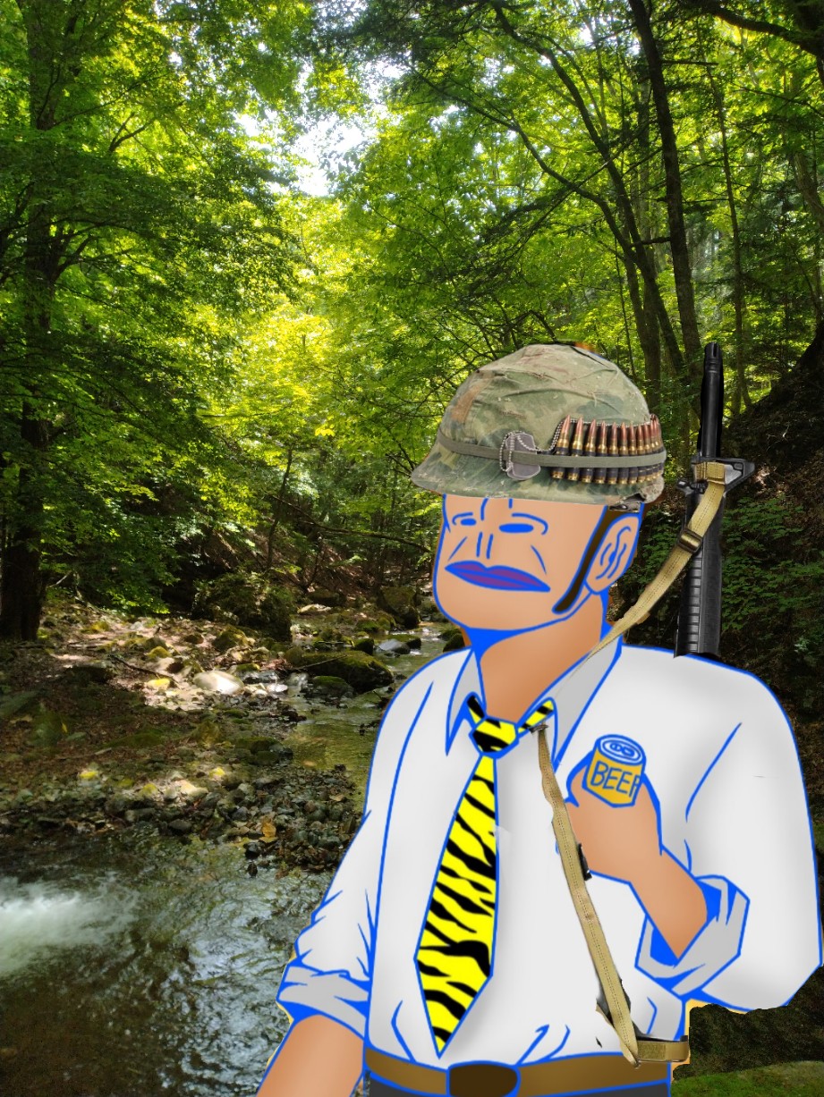 暑いチンパンジー