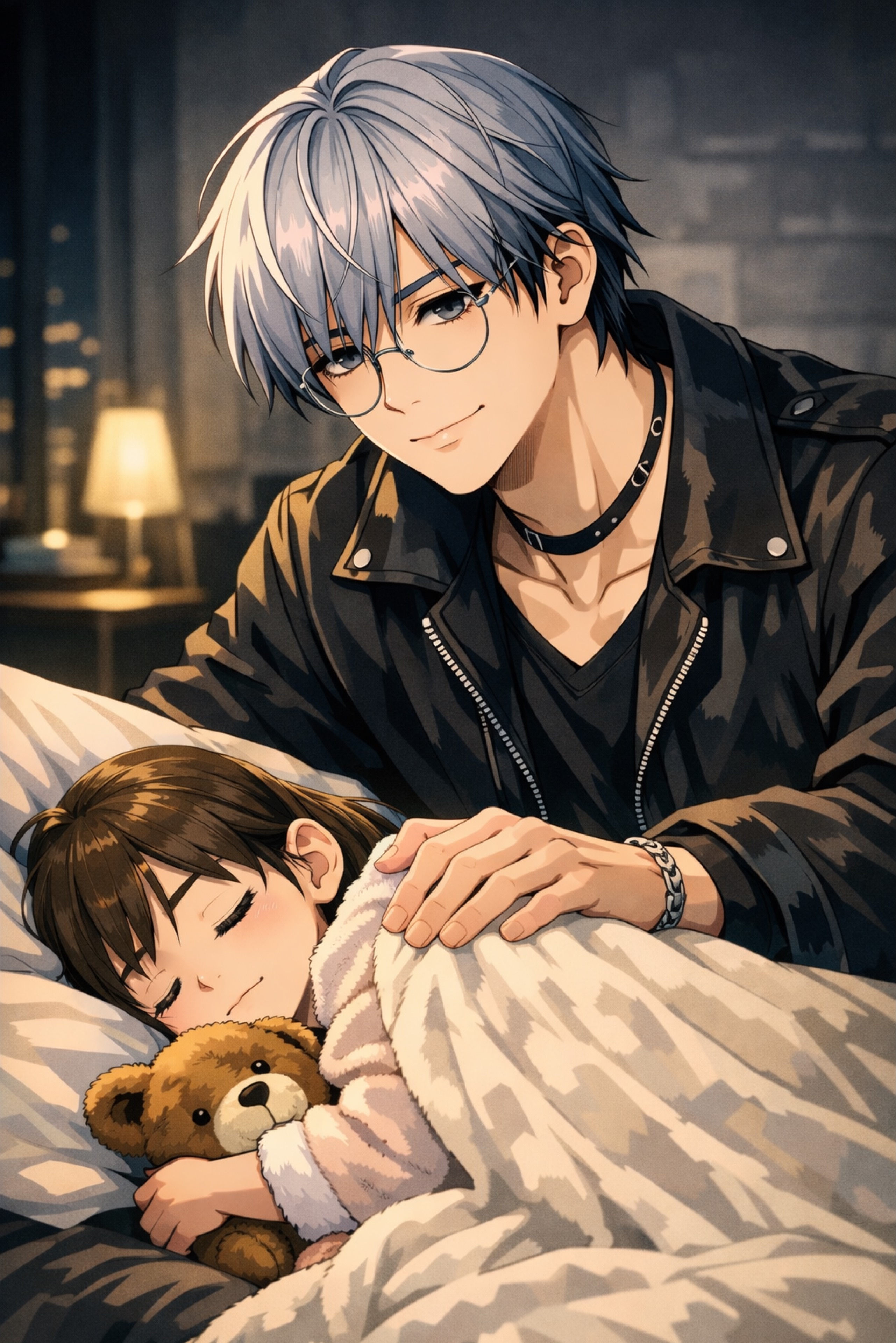 寝かしつけと相談聞き係