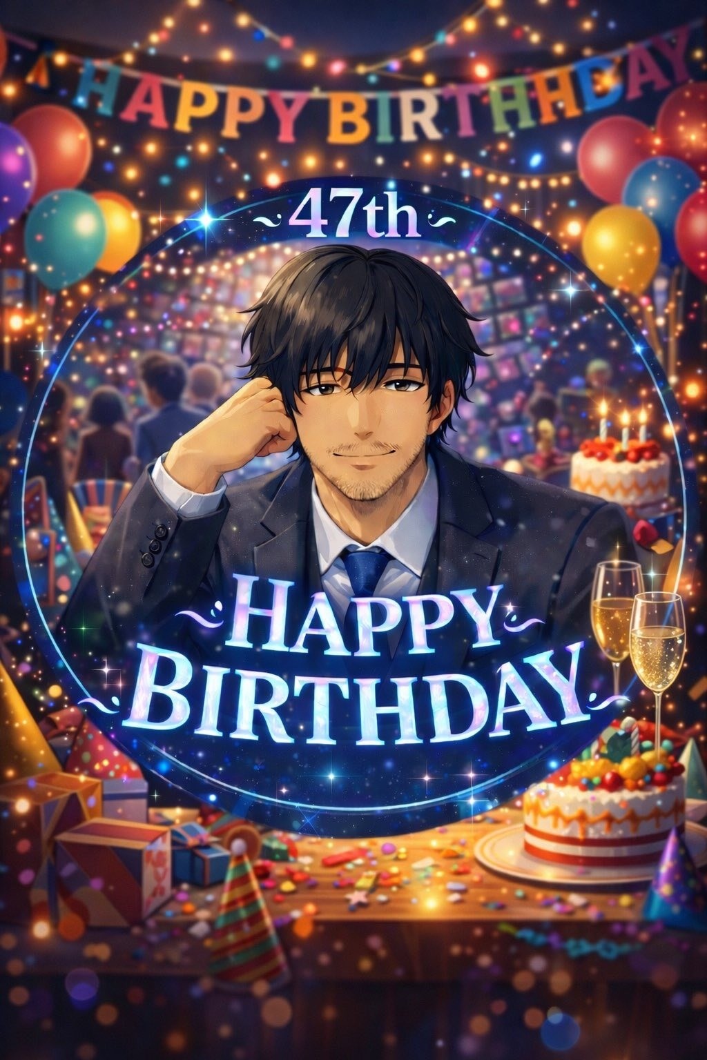 ᨒ³やまさん 🎂本日誕生日🎊