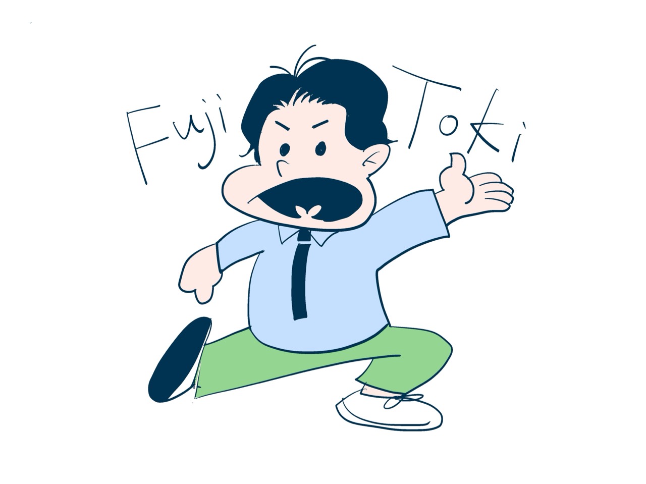 藤色のトキ