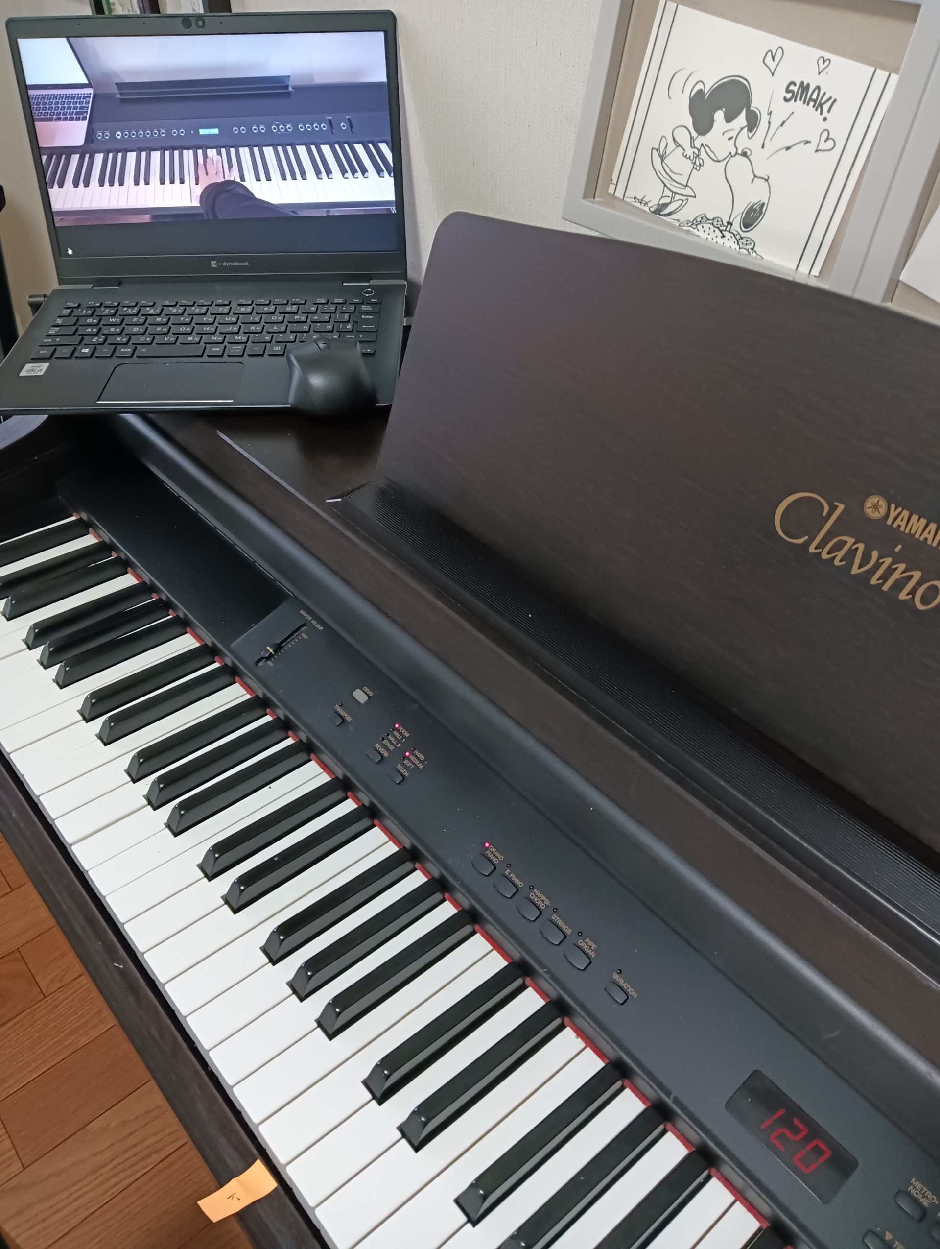 練習7日目🎹ドロンパⓂ️