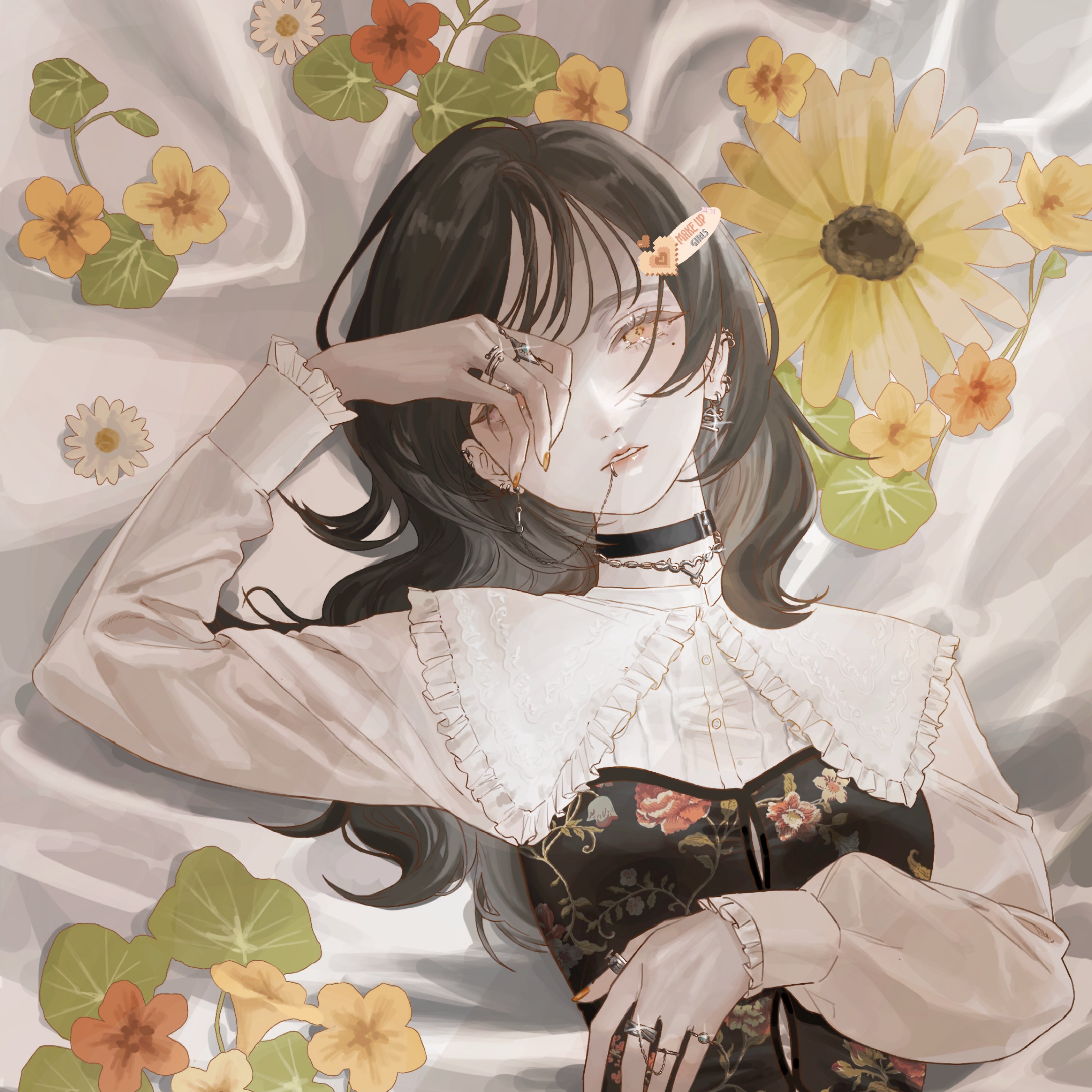 棲.