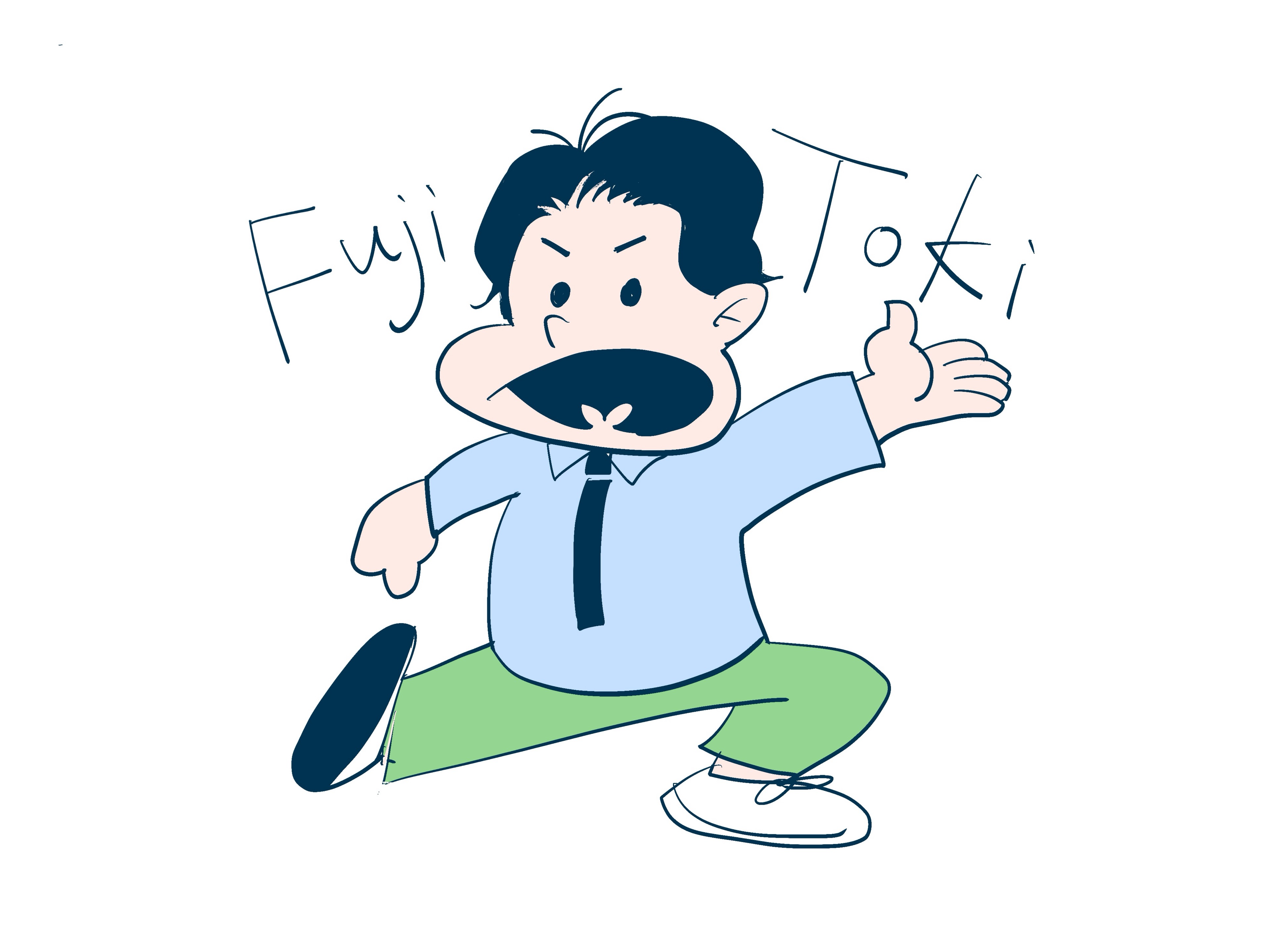 藤色のトキ