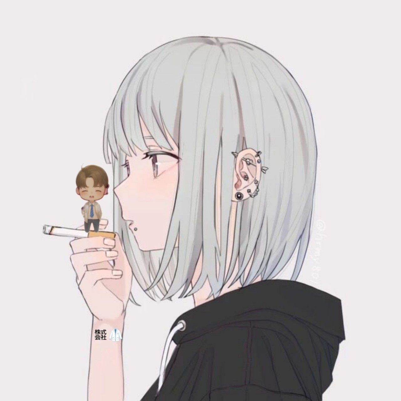 ぽえ⋆☽︎︎*̣̩⋆̩㍿🥼