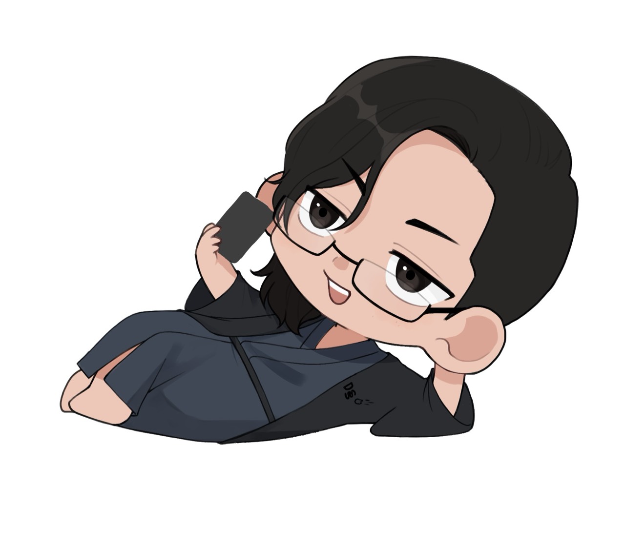 ᴰ§☄︎仰向けの大輔