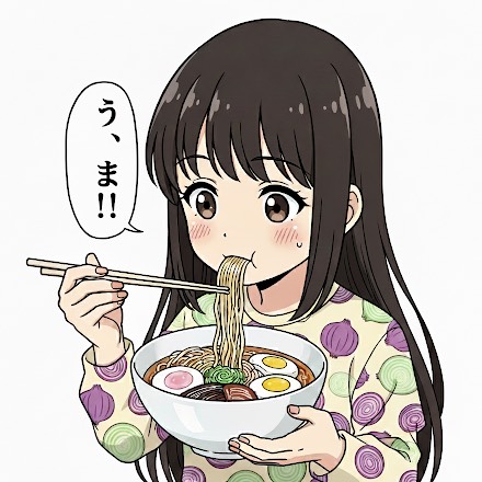 藤色のハムスター凸