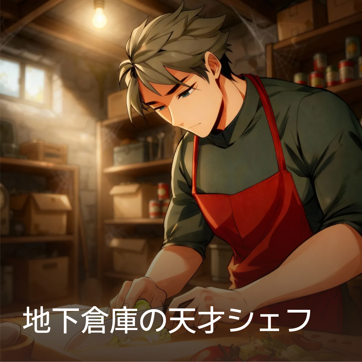 地下倉庫の天才シェフ